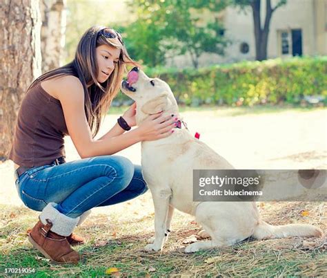 dogs licking teens|161 Dog Licks Teenage Girl Stock Photos & High.